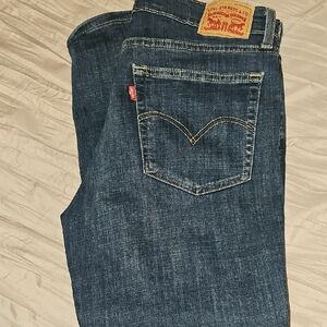 Levi's Dark Indigo Women's Boyfriend Jeans